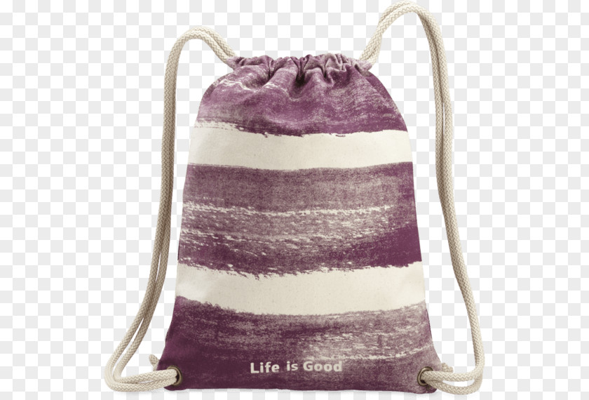 Purple Plum Product Life Is Good Stripe PNG