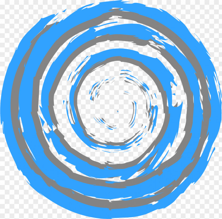Vector Hand-painted Blue Circle Photography Royalty-free Euclidean Illustration PNG
