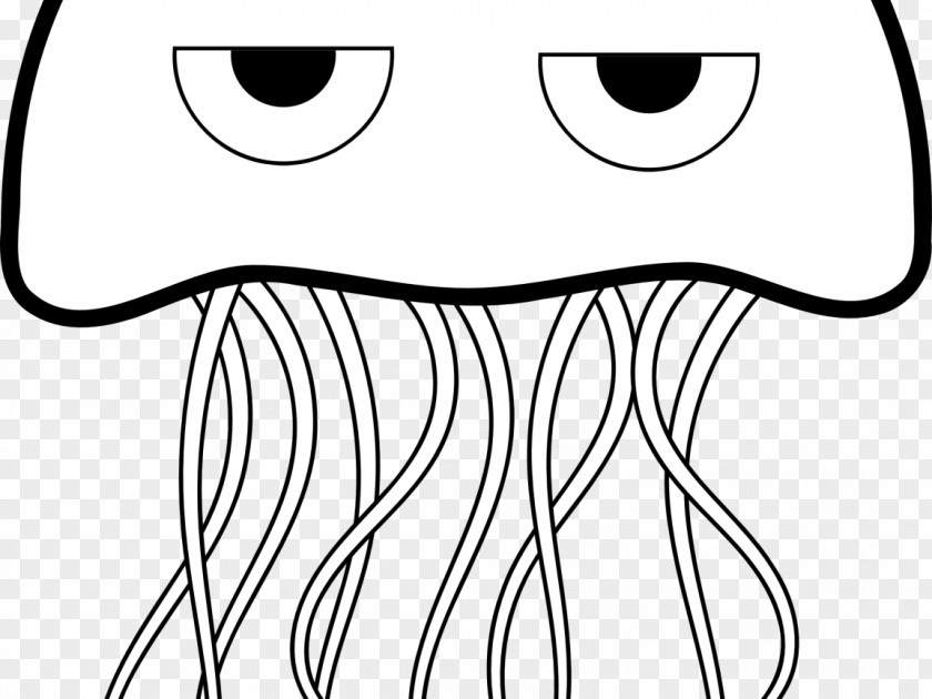 Child Jellyfish Coloring Book Colouring Pages Drawing PNG