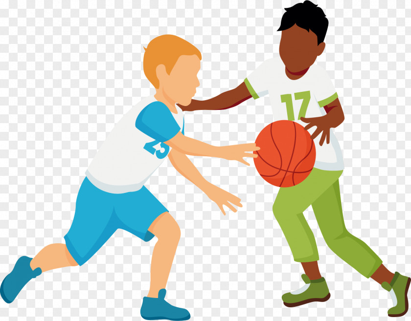 Different Motion Clip Art Image Basketball Cartoon PNG