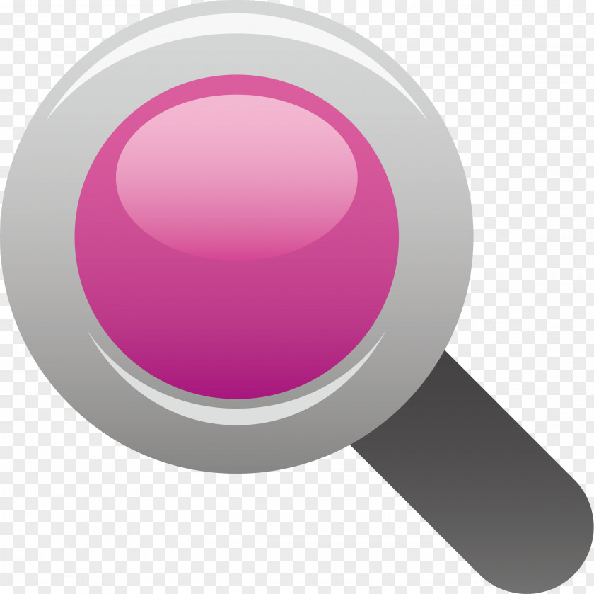 Magnifying Glass Vector Element Euclidean PNG