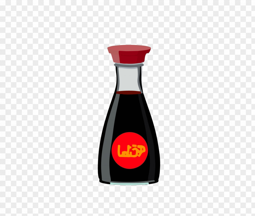 Soy Sauce Bottle Material Download Hamburger Soybean Clip Art PNG