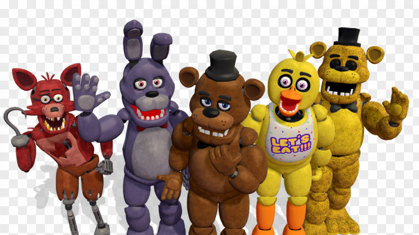 Five Nights At Freddy Characters Digital Art Stuffed Animals & Cuddly Toys Freddy's 3D Computer Graphics PNG