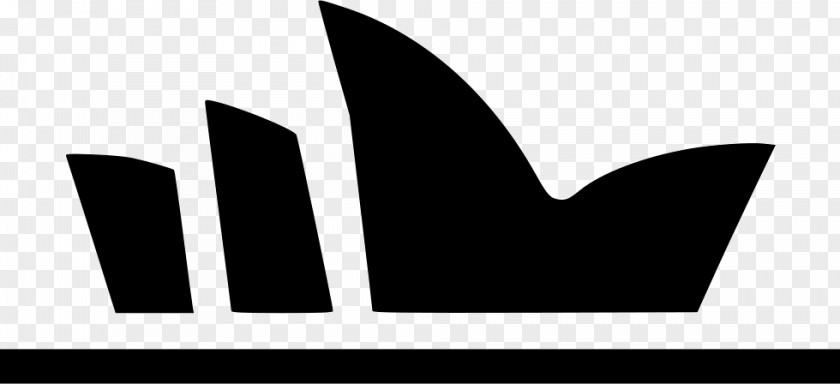 M Line AngleOpera House Art Icons Logo Font Black & White PNG