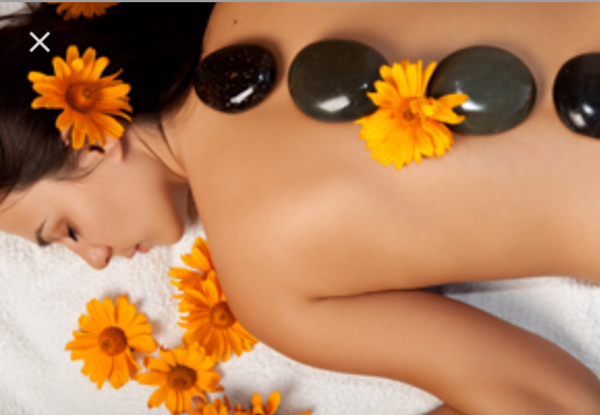 Massage Stone Therapy Relaxation Spa PNG