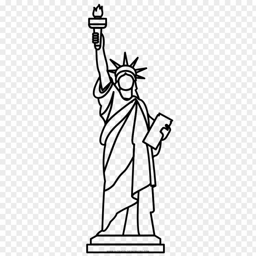 Statue Of Liberty Drawing PNG