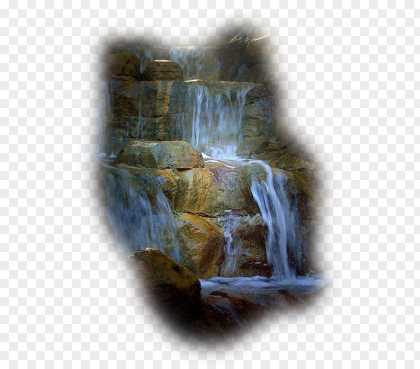 Waterfall Nature Clip Art Image Painting GIF PNG