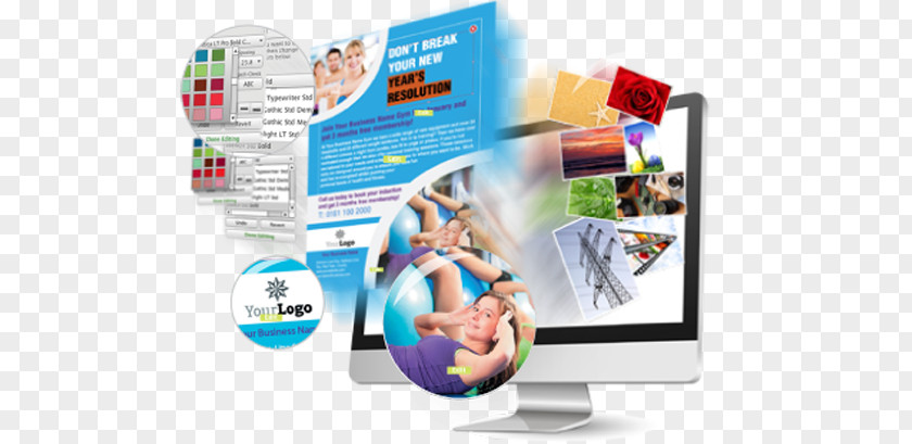 Business Brochure Graphic Design Flyer Cards PNG