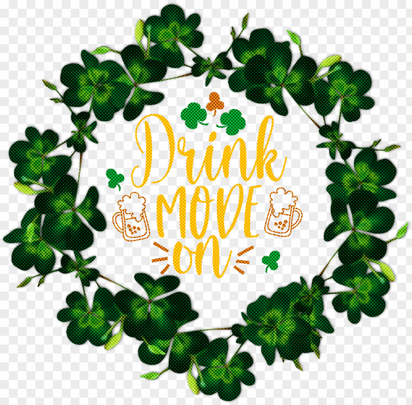 Drink Mode On St Patricks Day Saint Patrick PNG