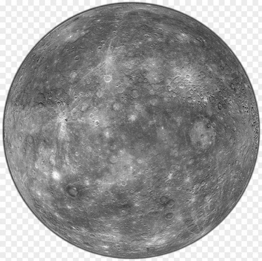 Lunar Surface MESSENGER Mercury Planet Solar System Natural Satellite PNG