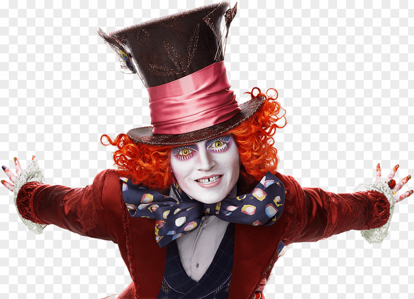 Mad Alice Through The Looking Glass Hatter Johnny Depp Alice: Madness Returns PNG