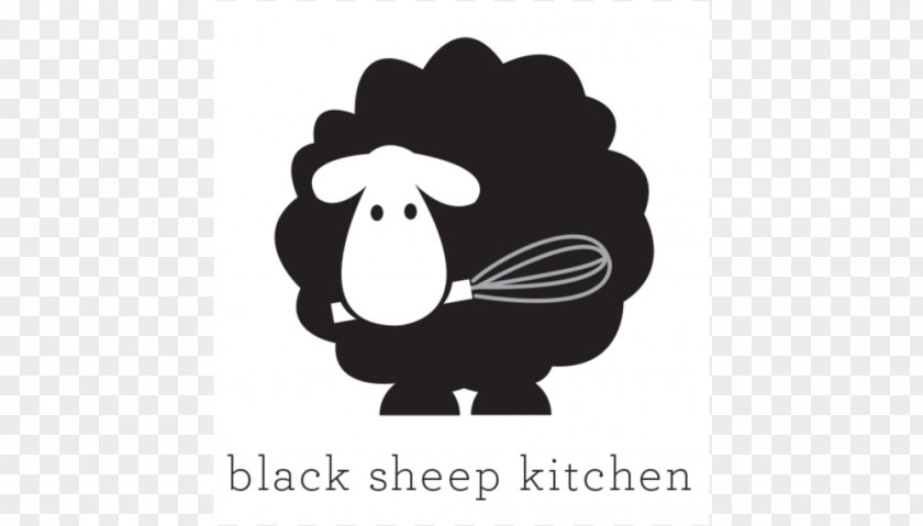 Sheep Black Kitchen Baa, PNG
