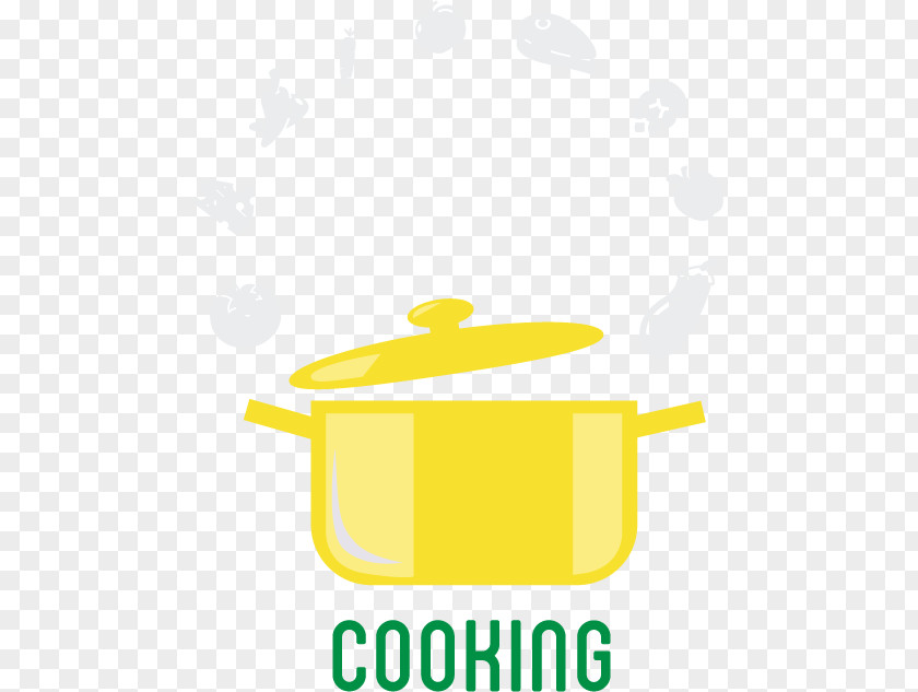 Vector Cartoon Cooking Pattern Stock Pot PNG