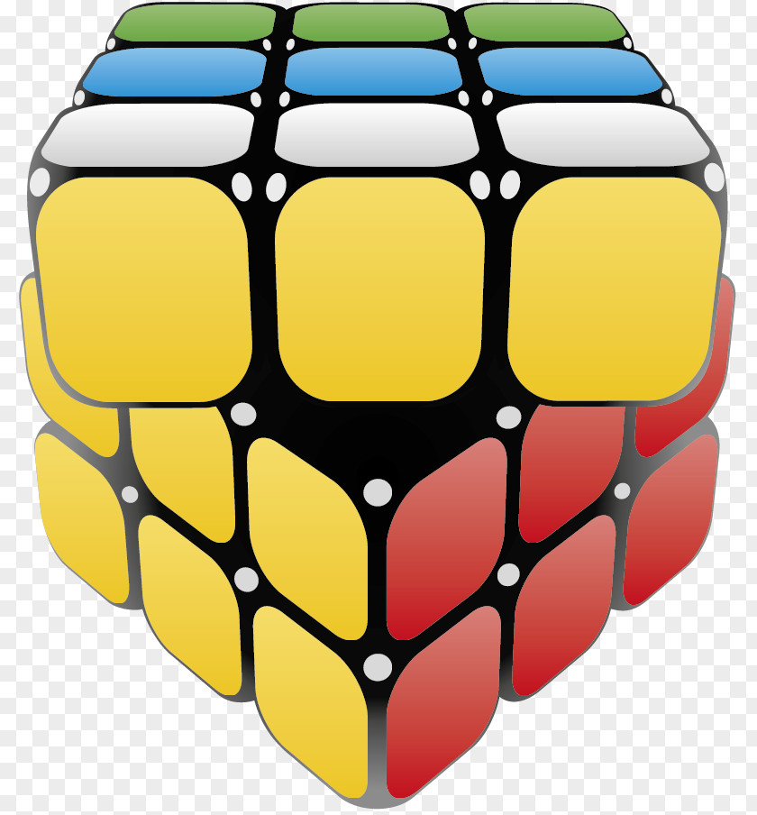 Vector Cube Rubiks 3D Computer Graphics PNG