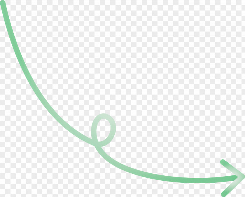 Curved Arrow PNG