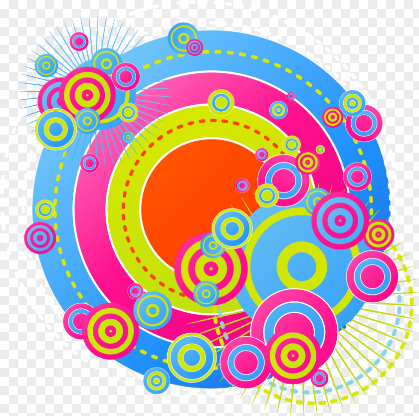 Vector Color Circle Clip Art PNG