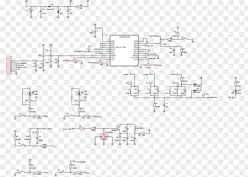 Automotive Battery Schematic Transponder Wiring Diagram Circuit PNG
