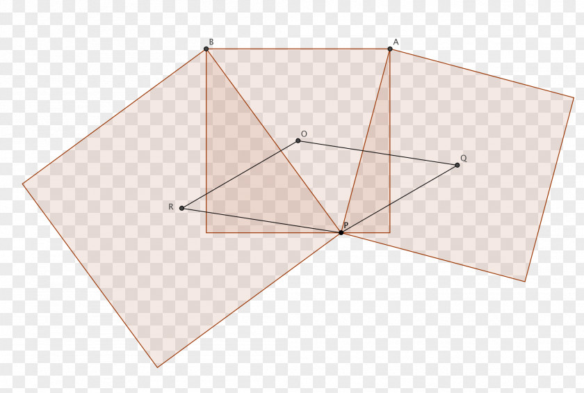 Geometric Point Connection Triangle Plywood PNG