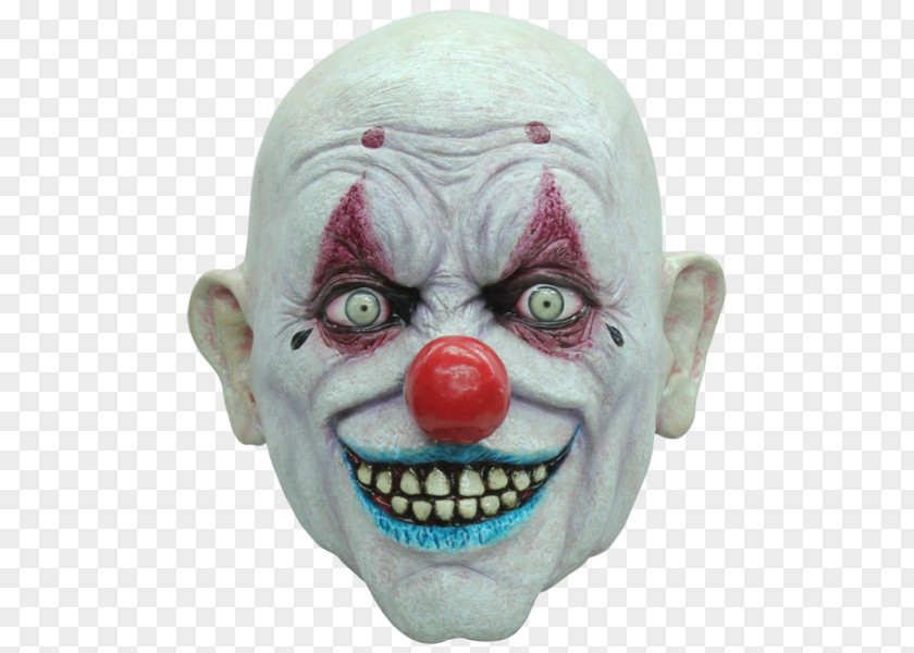 Krusty The Clown Evil Mask Joker Costume PNG