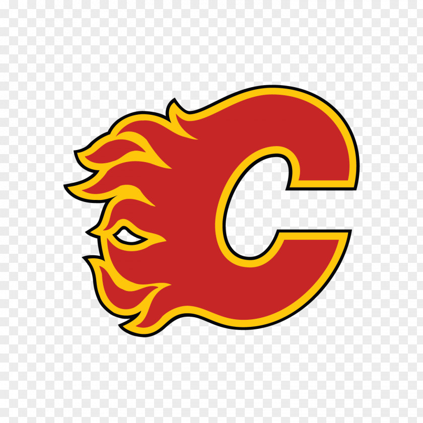 Nhl Mascots Calgary Flames Logo Keychain Ice Hockey PNG