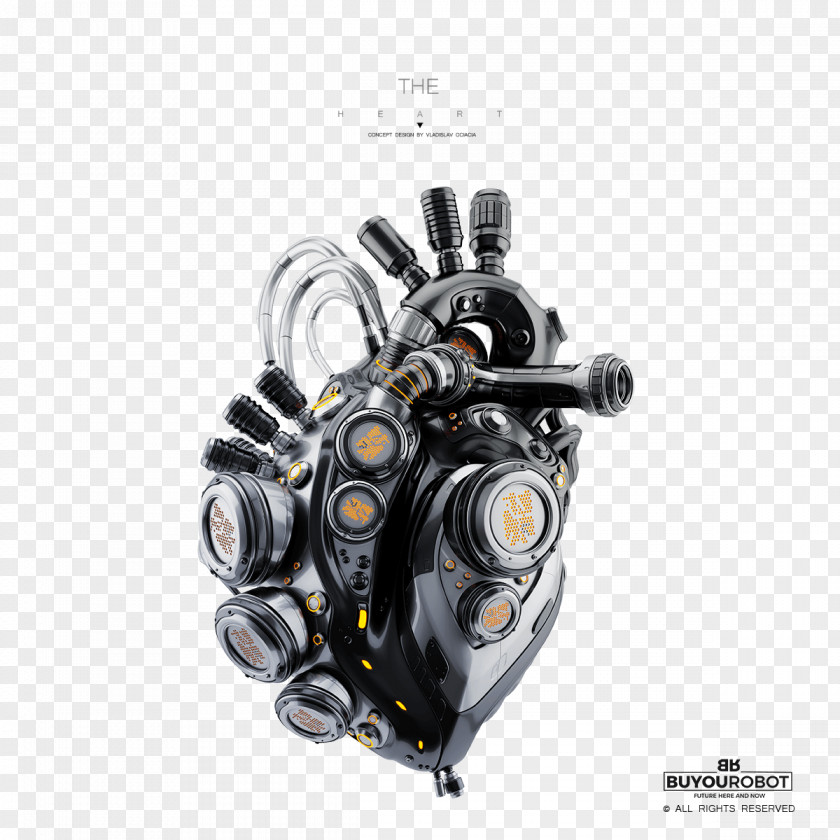 Robot Robotics Heart Mechanical Engineering Aorta PNG