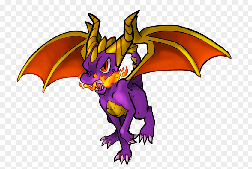 Spyro Background Dragon Illustration Clip Art Purple Legendary Creature PNG