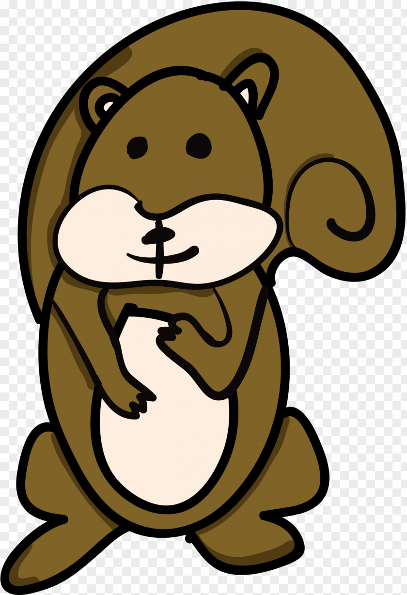 Squirrel Dog Cartoon Canidae Mammal PNG