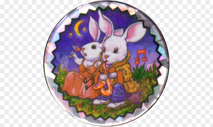 Unknown Birds Easter Bunny Hare Rabbit Window PNG