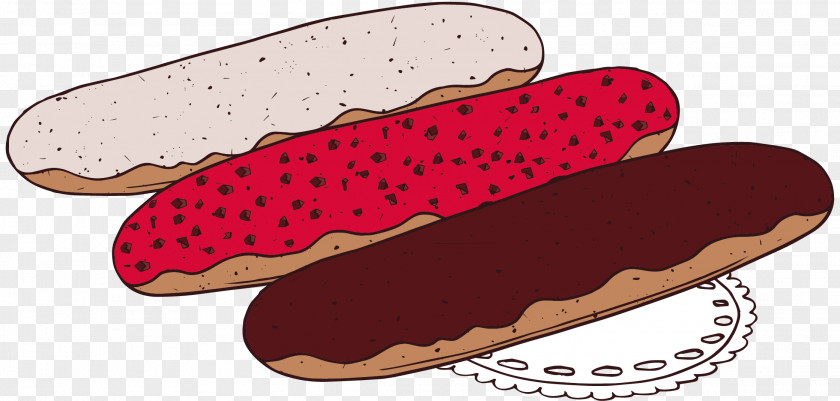 Vector Hand-painted Chocolate Bread Hot Dog Bxe1nh Mxec PNG