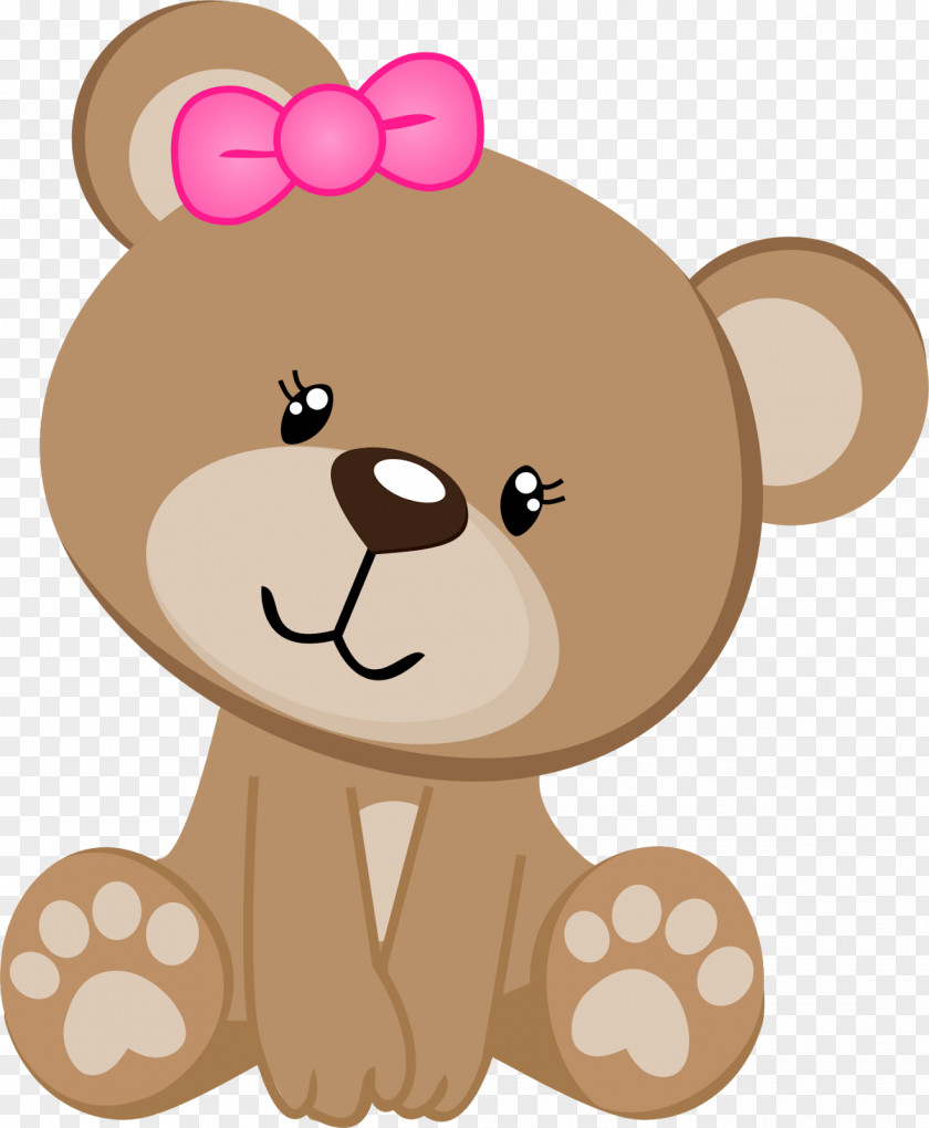 Bear Paper Party Baby Shower PNG