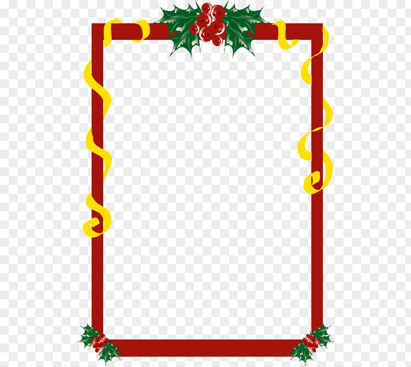 Christmas Theme Wedding Invitation Picture Frames Clip Art PNG