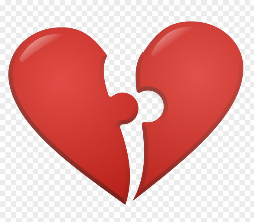 Cracked Heart Jigsaw Puzzles Stock.xchng Clip Art PNG