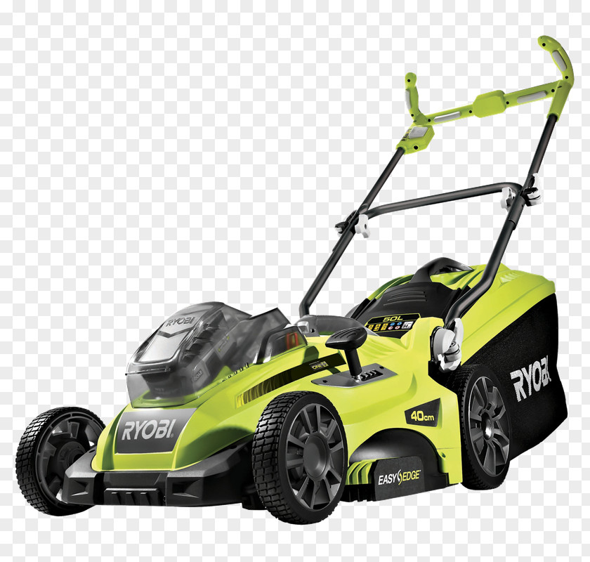 Cutting Power Tools Lawn Mowers Ryobi Electric Battery Mulching PNG