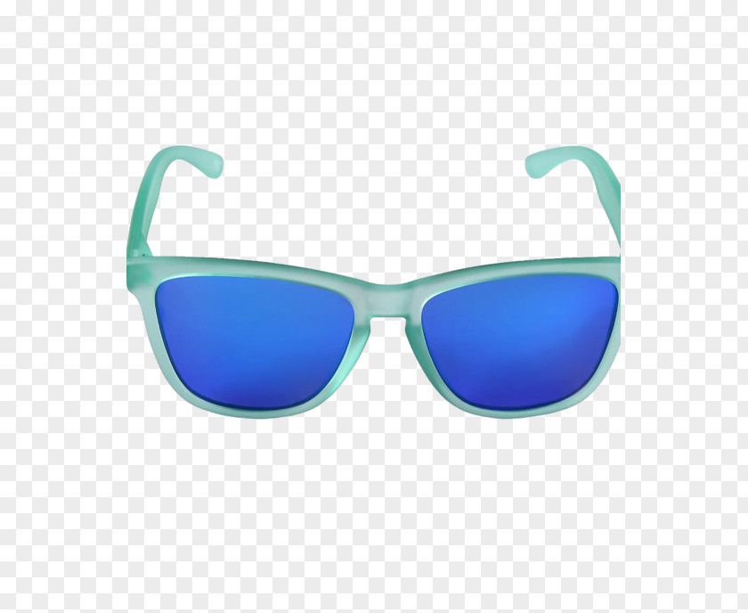 Light Blue Shading Goggles Sunglasses Product Design PNG