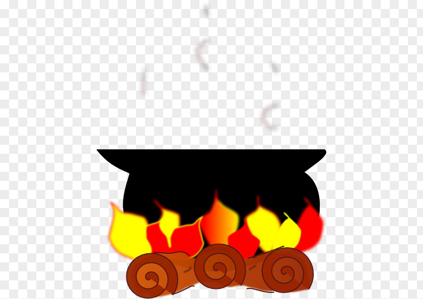 Witch Hat Frying Pan Cartoon PNG