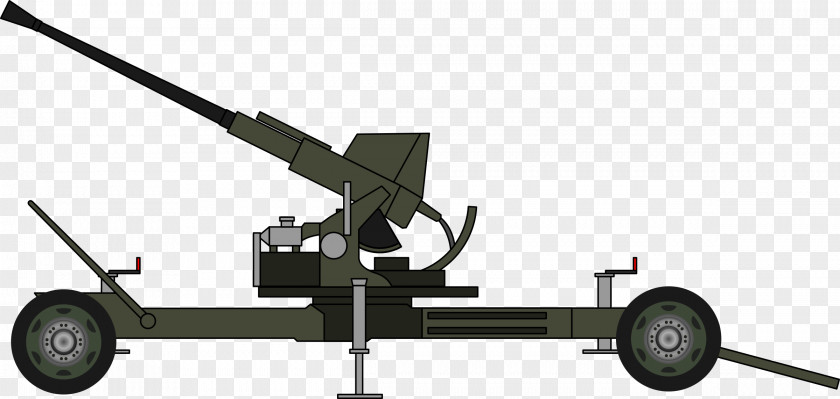 Artillery Bofors 40 Mm Gun Cannon Clip Art PNG