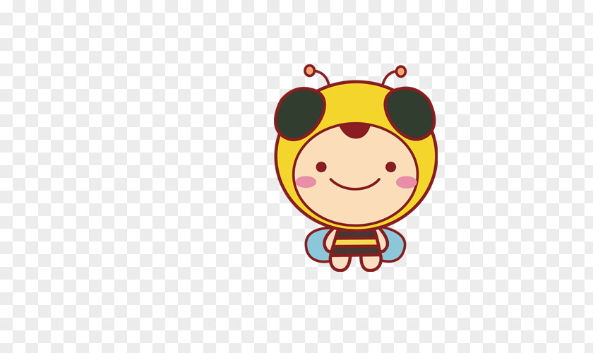 Bee Doll Cartoon Adobe Illustrator PNG