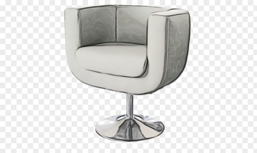 Beige Glass Chair Armrest Angle Design PNG