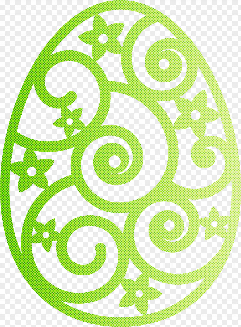 Easter Floral Egg Day PNG