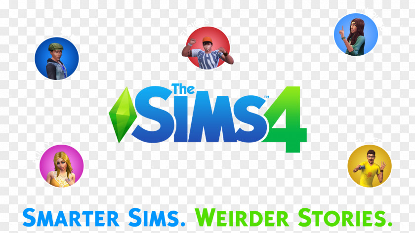 Line The Sims 4 Logo Emoticon Font PNG