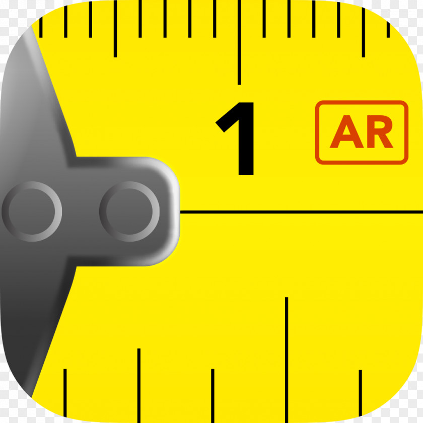 Measure Measurement Tape Measures Augmented Reality PNG