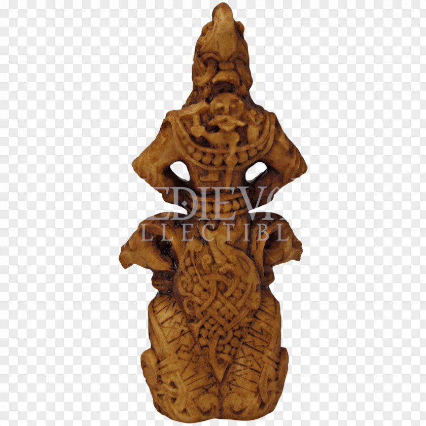 God Of Thunder Statue Frigga Figurine Norse Mythology Odin PNG