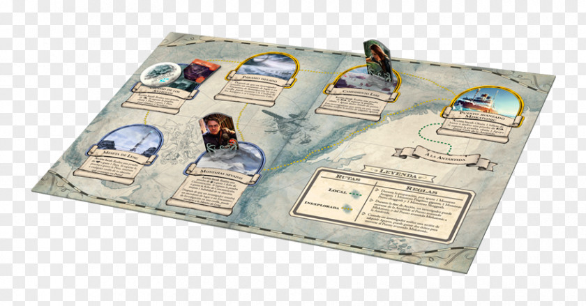 Tablero De Juego At The Mountains Of Madness Game Call Cthulhu Mansions Eldritch Horror PNG