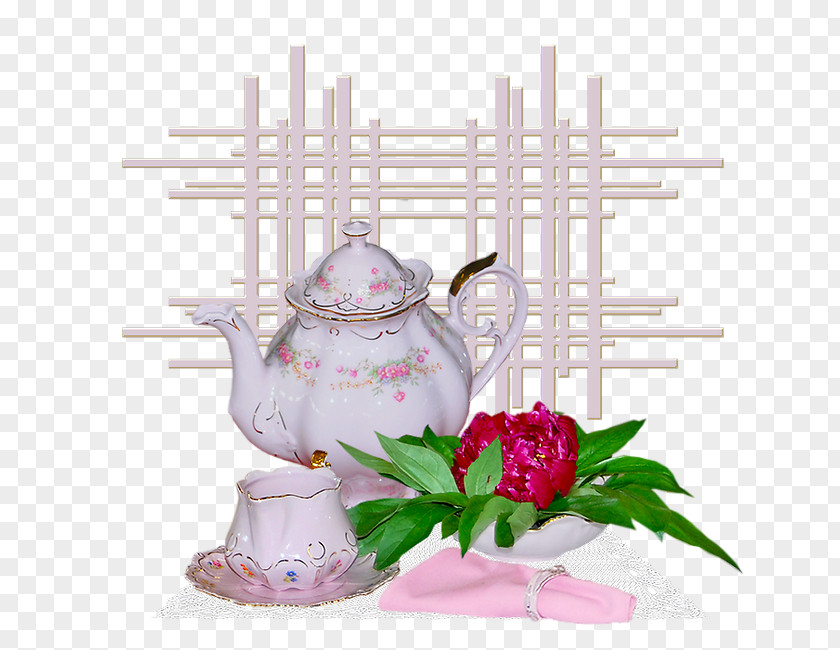 Tea Teapot Tableware Porcelain Vase PNG