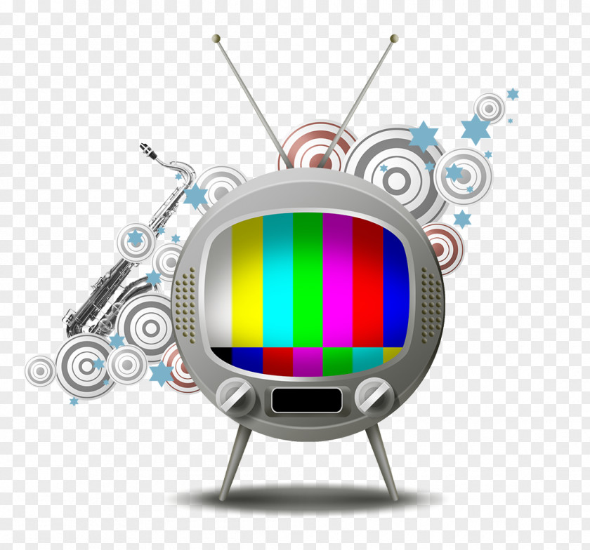 TV Television Saxophone PNG