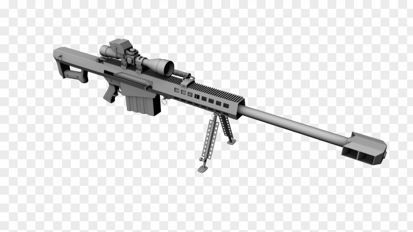 Barrett M95 .50 BMG M82 Sniper Rifle Assault PNG rifle rifle, clipart PNG