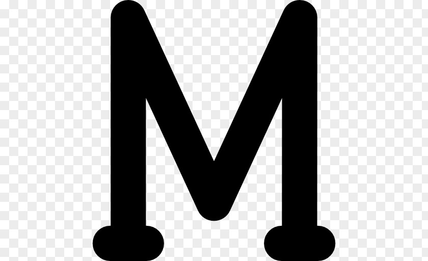 Greek Alphabet Letter Mu PNG