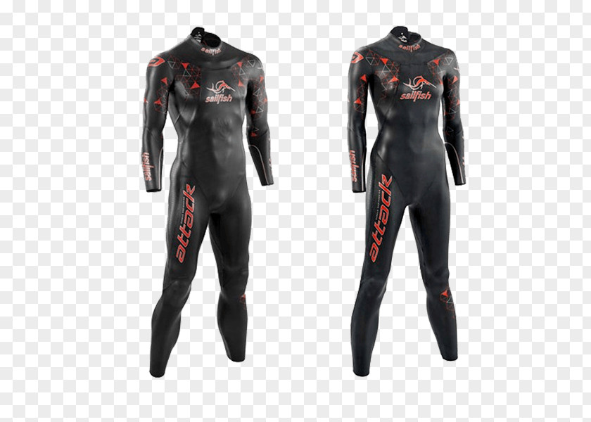 Man Swimming Wetsuit Neoprene Diving Suit Triathlon Buoyancy PNG