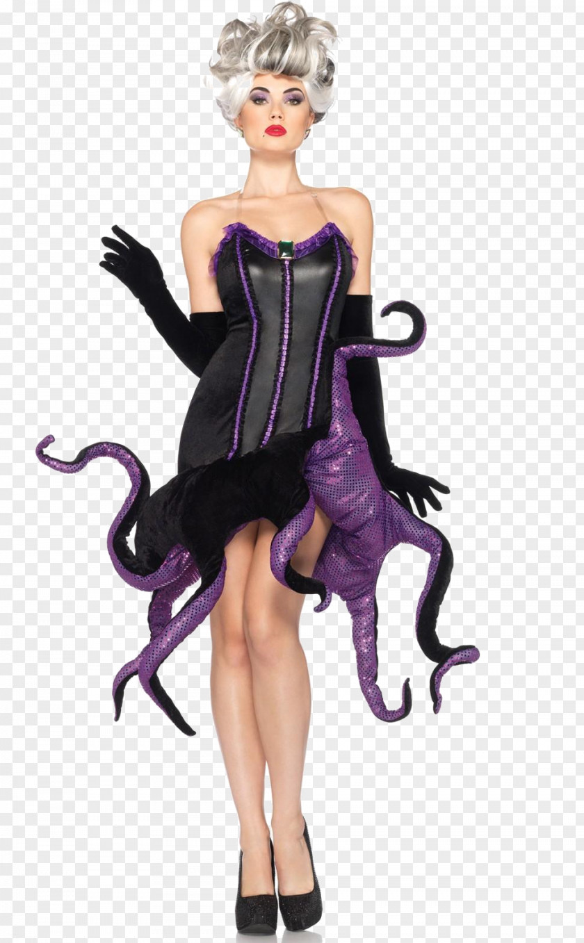 Ursula The Little Mermaid Ariel BuyCostumes.com PNG