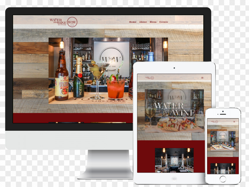 Web Design BoydTech Design, Inc. Hosting Service Water Into Wine, Bistro & Lounge PNG